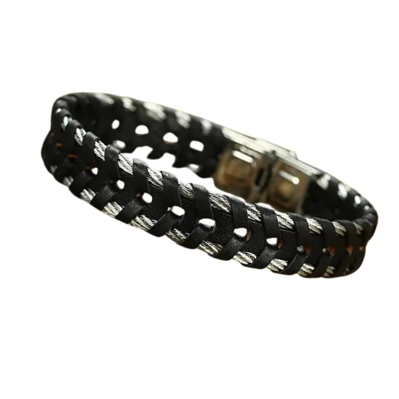 Pulseira Masculina em Couro - Orion