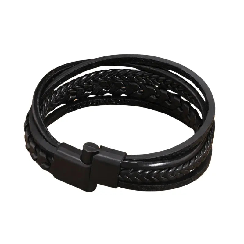 Pulseira Masculina de Couro - Orion
