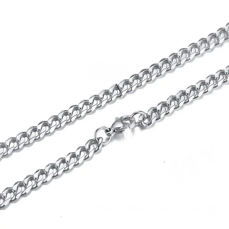 Colar Masculino Aço Inoxidável Prateado- Orion