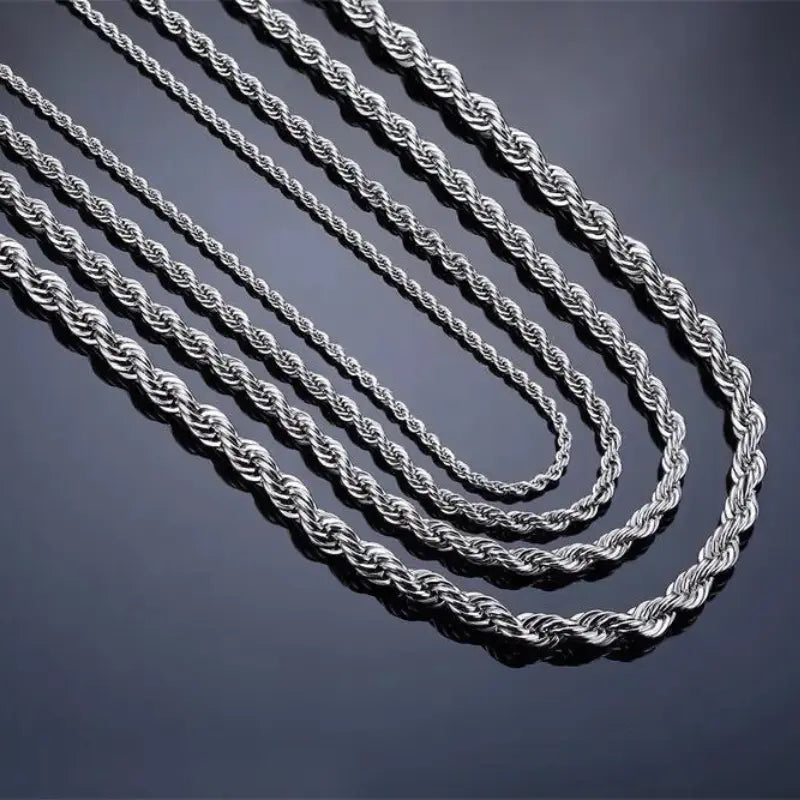 Colar Masculino Aço Inoxidável Prateado - Orion