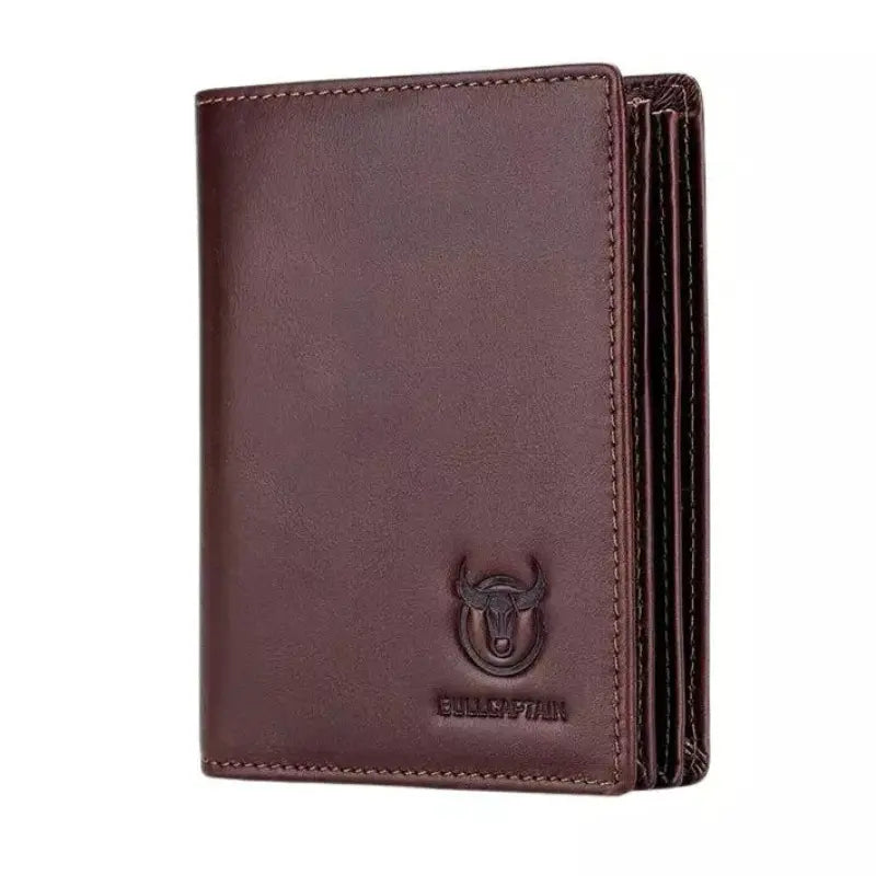 Carteira de Couro Masculina Marrom - Orion