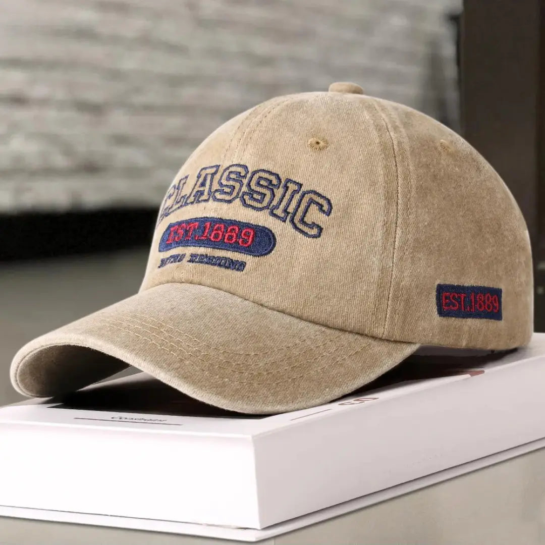 Boné Masculino Aba Curva Vintage Classic