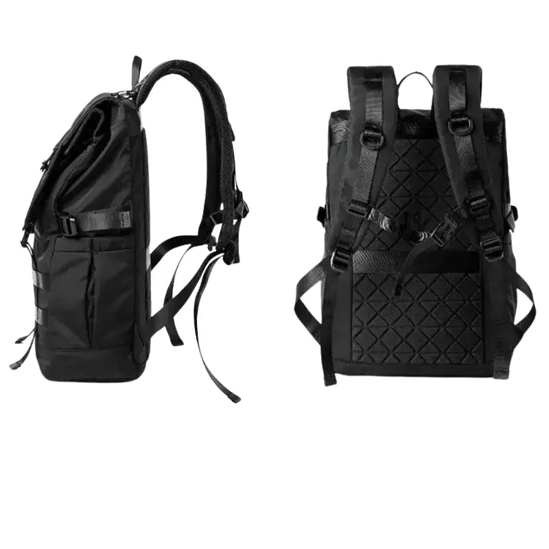 Mochila Masculina Impermeável Preta - Orion