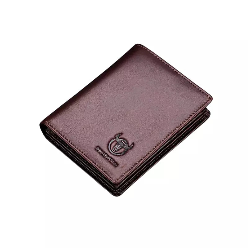 Carteira de Couro Masculina Marrom - Orion