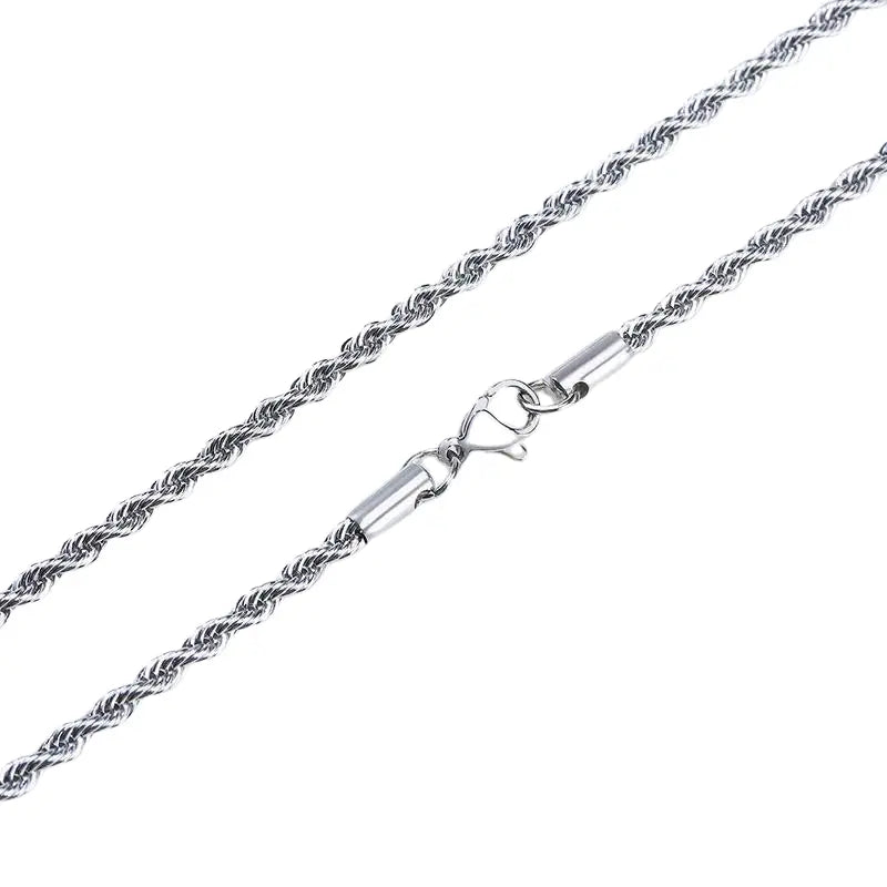 Colar Masculino Aço Inoxidável Prateado - Orion