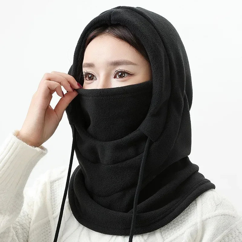 Balaclava Unissex Estilo Capuz Camada Extra Hood