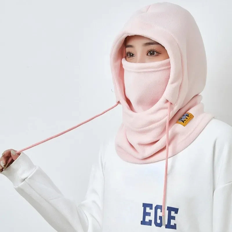 Balaclava Unissex Estilo Capuz Camada Extra Hood