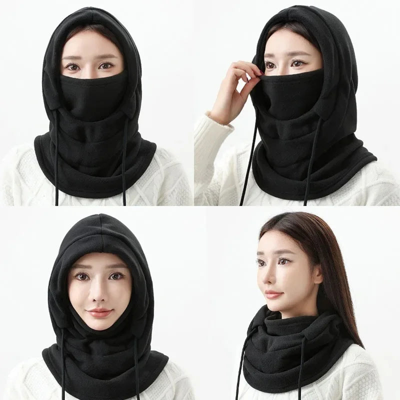 Balaclava Unissex Estilo Capuz Camada Extra Hood