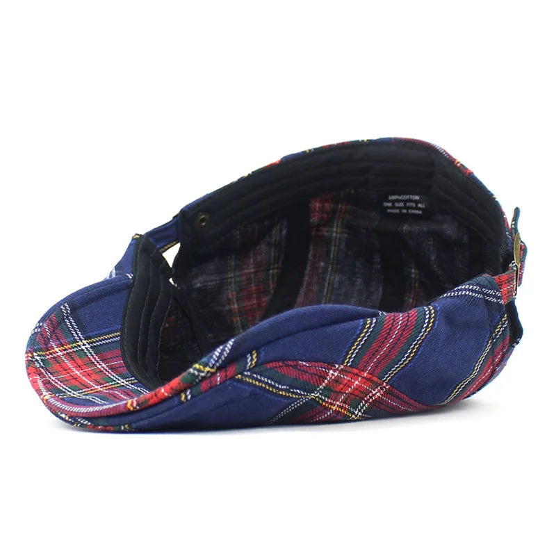 Boina Masculina Color Xadrez