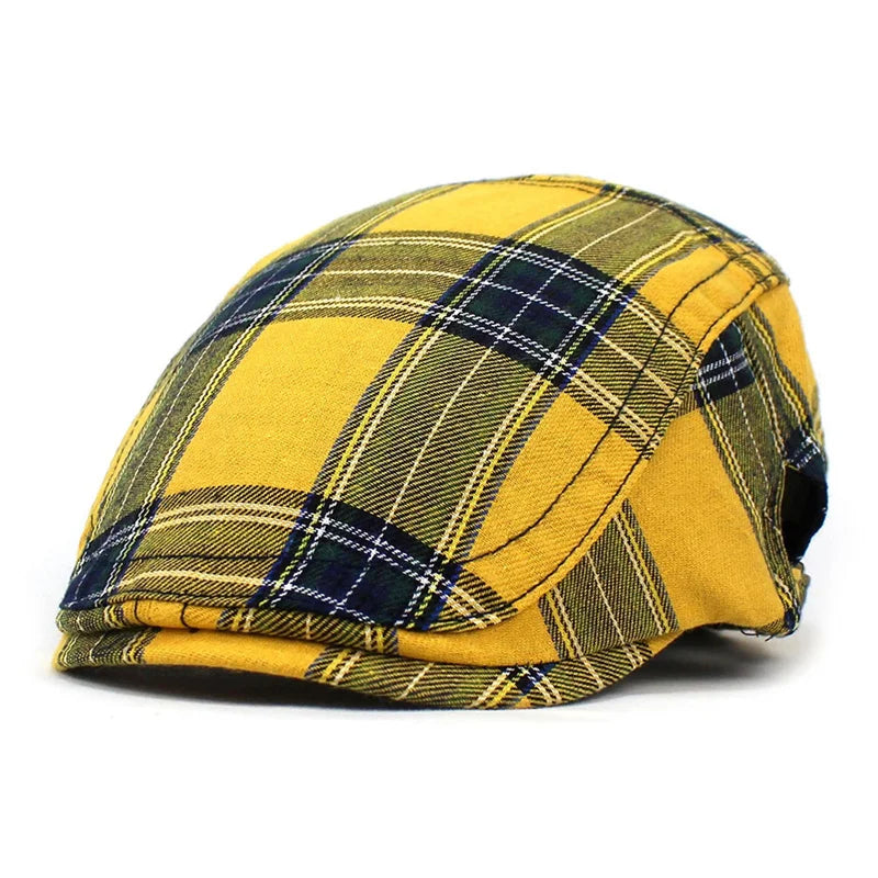 Boina Masculina Color Xadrez