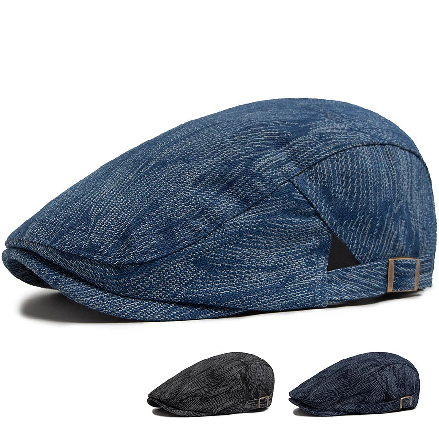 Boina Masculina Denim