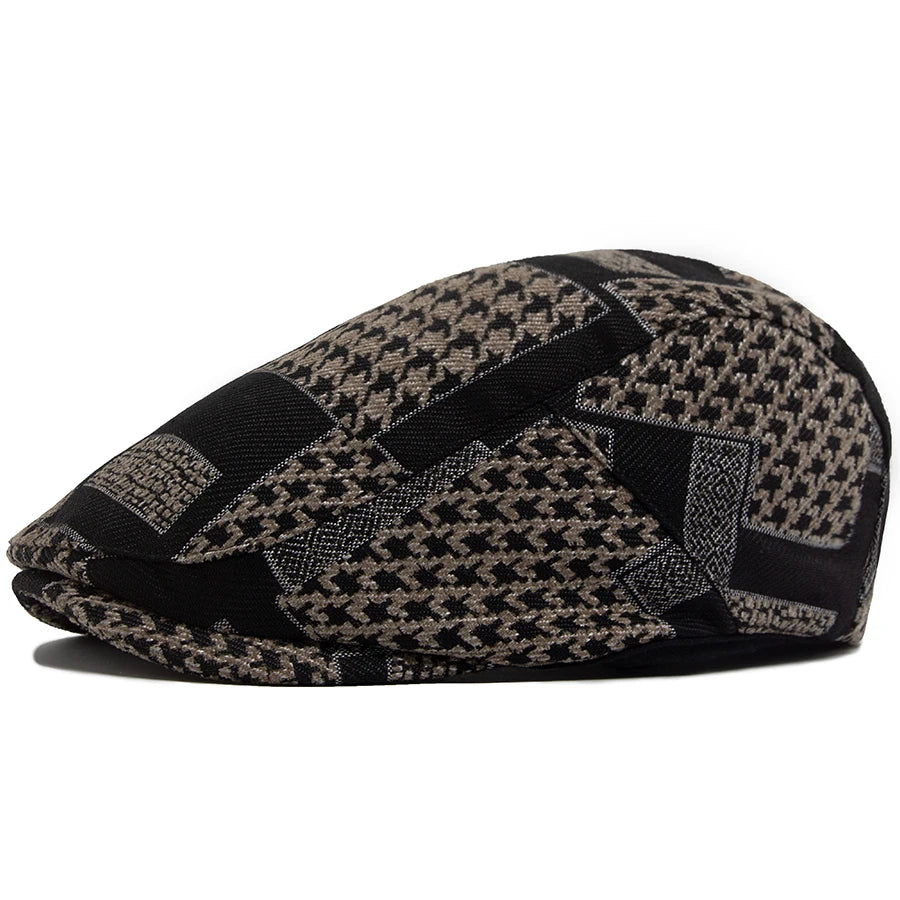 Boina Masculina Estampada Estilo Premium
