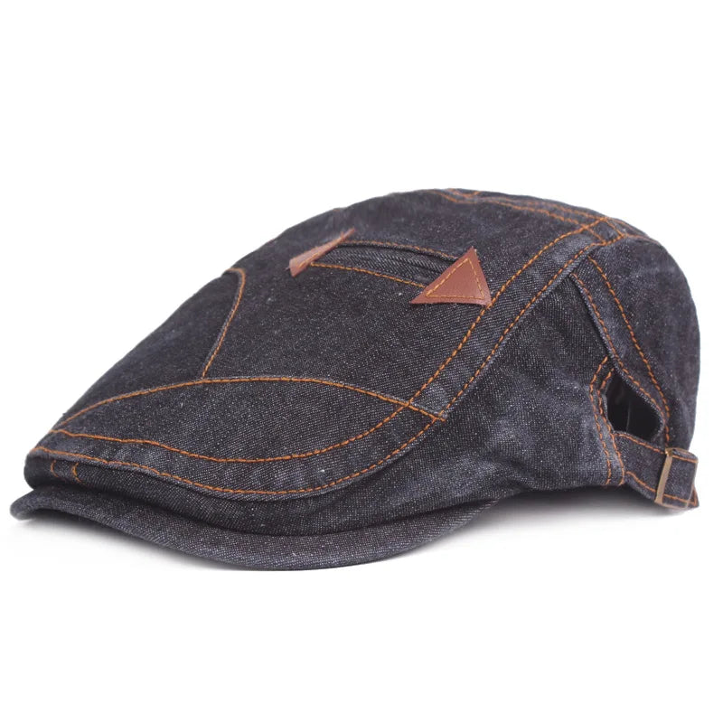 Boina Masculina Jeans Arrows