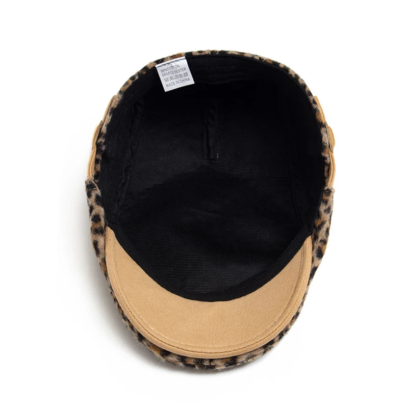 Boina Masculina Leopard