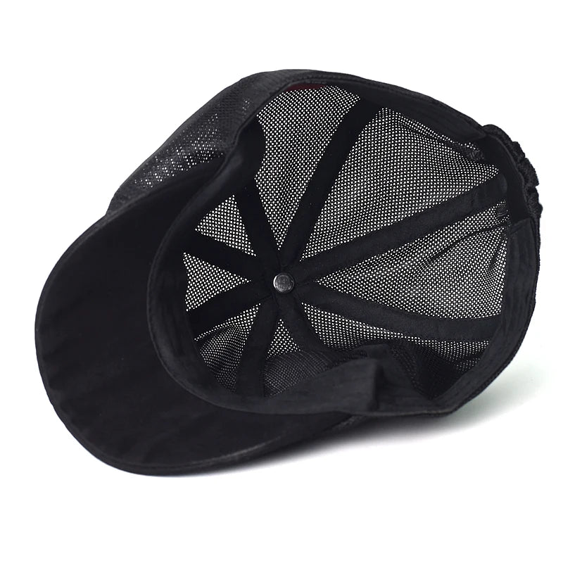 Boina Masculina Respirável em Mesh Summer