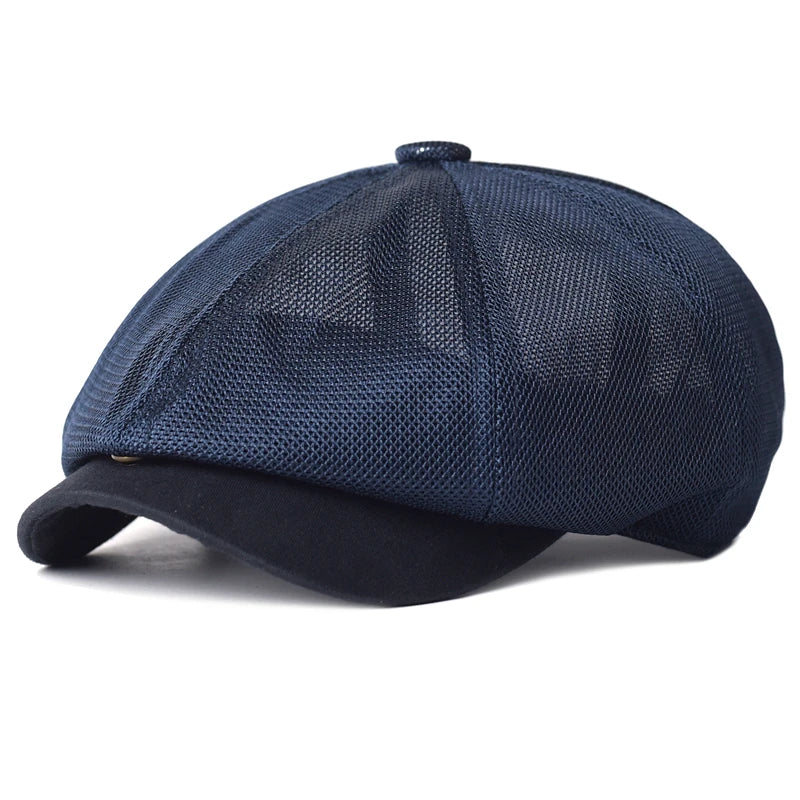Boina Masculina Respirável em Mesh Summer