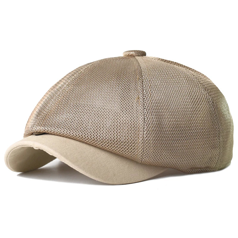 Boina Masculina Respirável em Mesh Summer