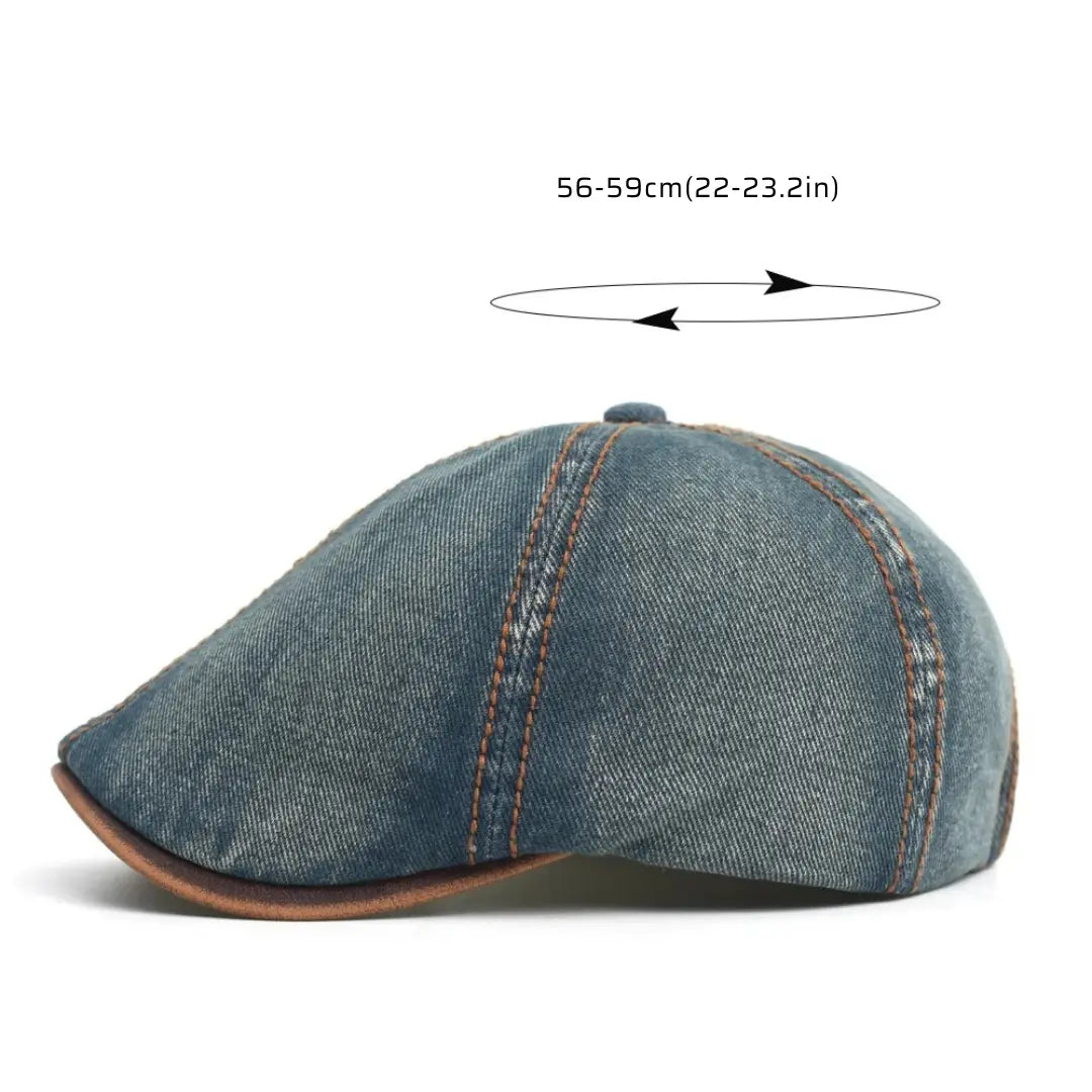 Boina Masculina Washed Vintage Arthuro
