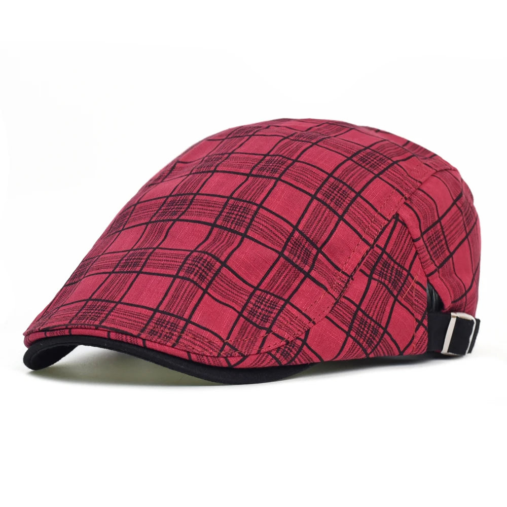 Boina Masculina Xadrez Mercury