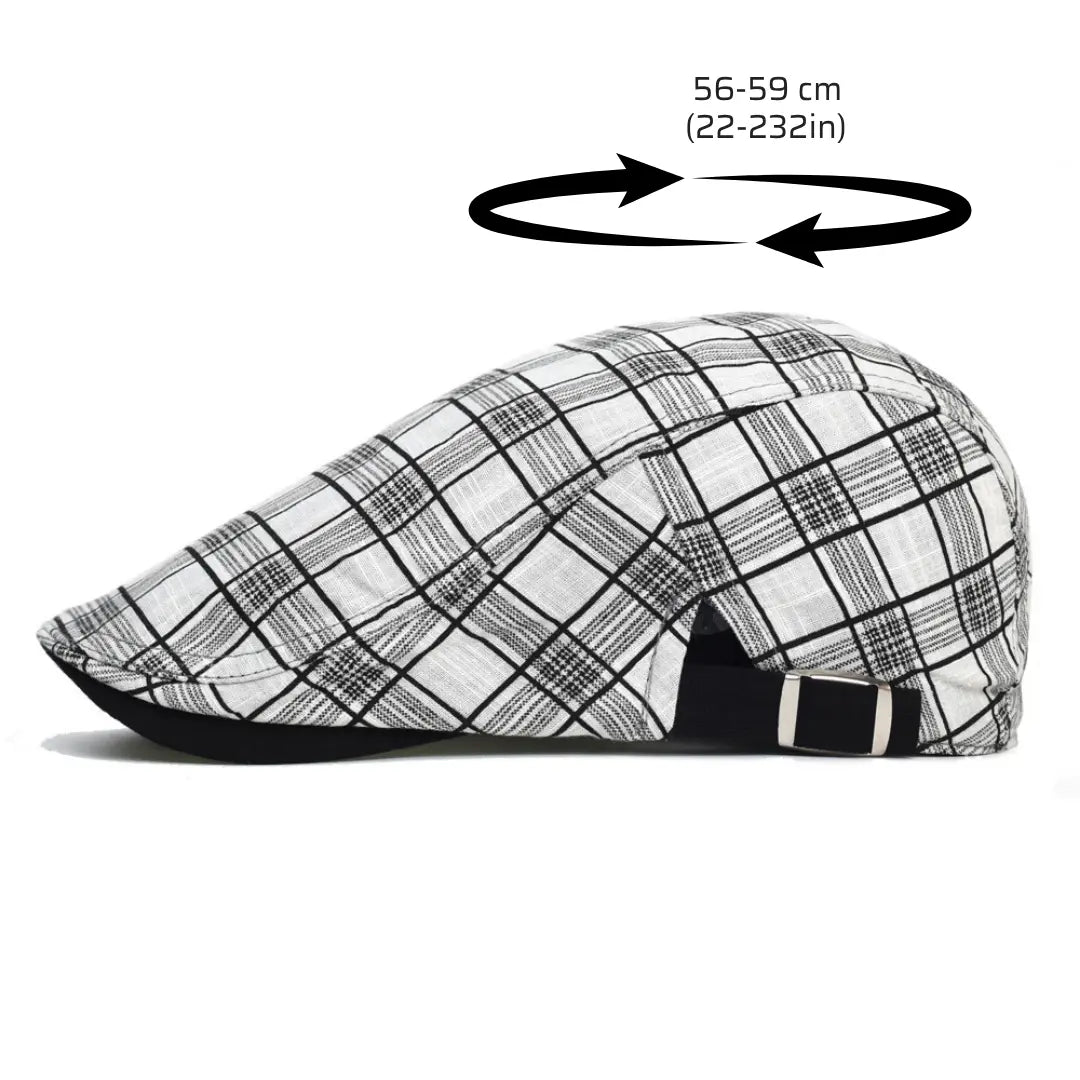 Boina Masculina Xadrez Mercury