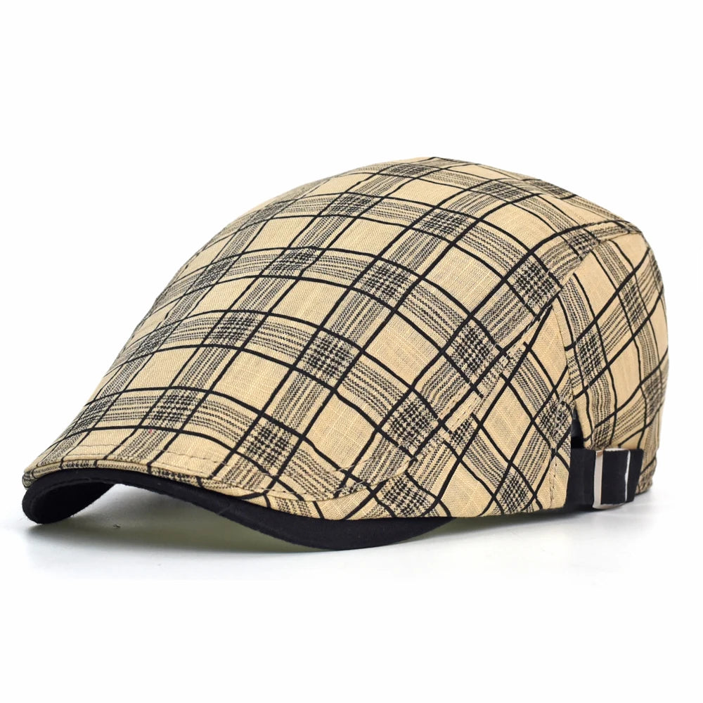 Boina Masculina Xadrez Mercury