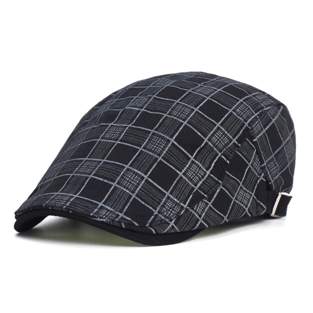Boina Masculina Xadrez Mercury