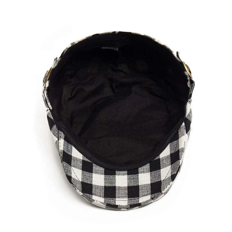 Boina Masculina Xadrez Spring