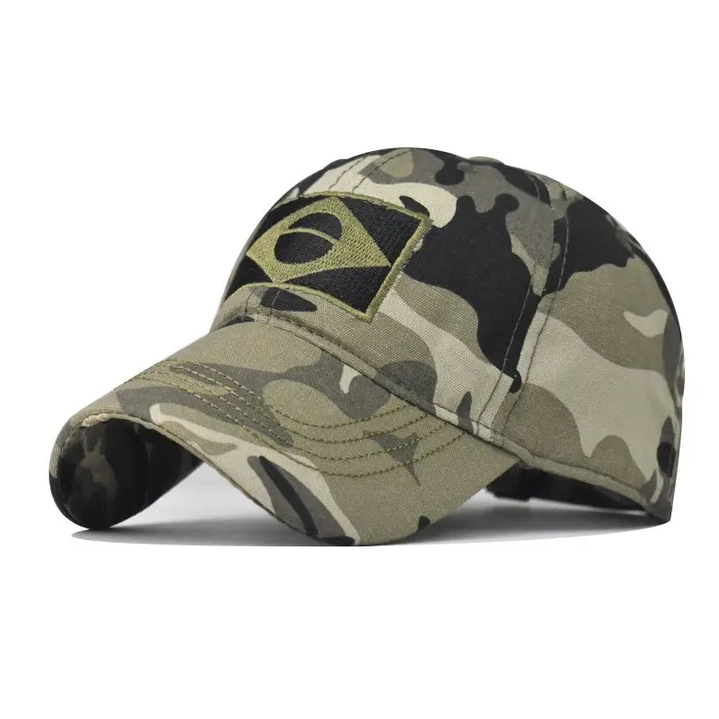 Boné Masculino Aba Curva Brasil