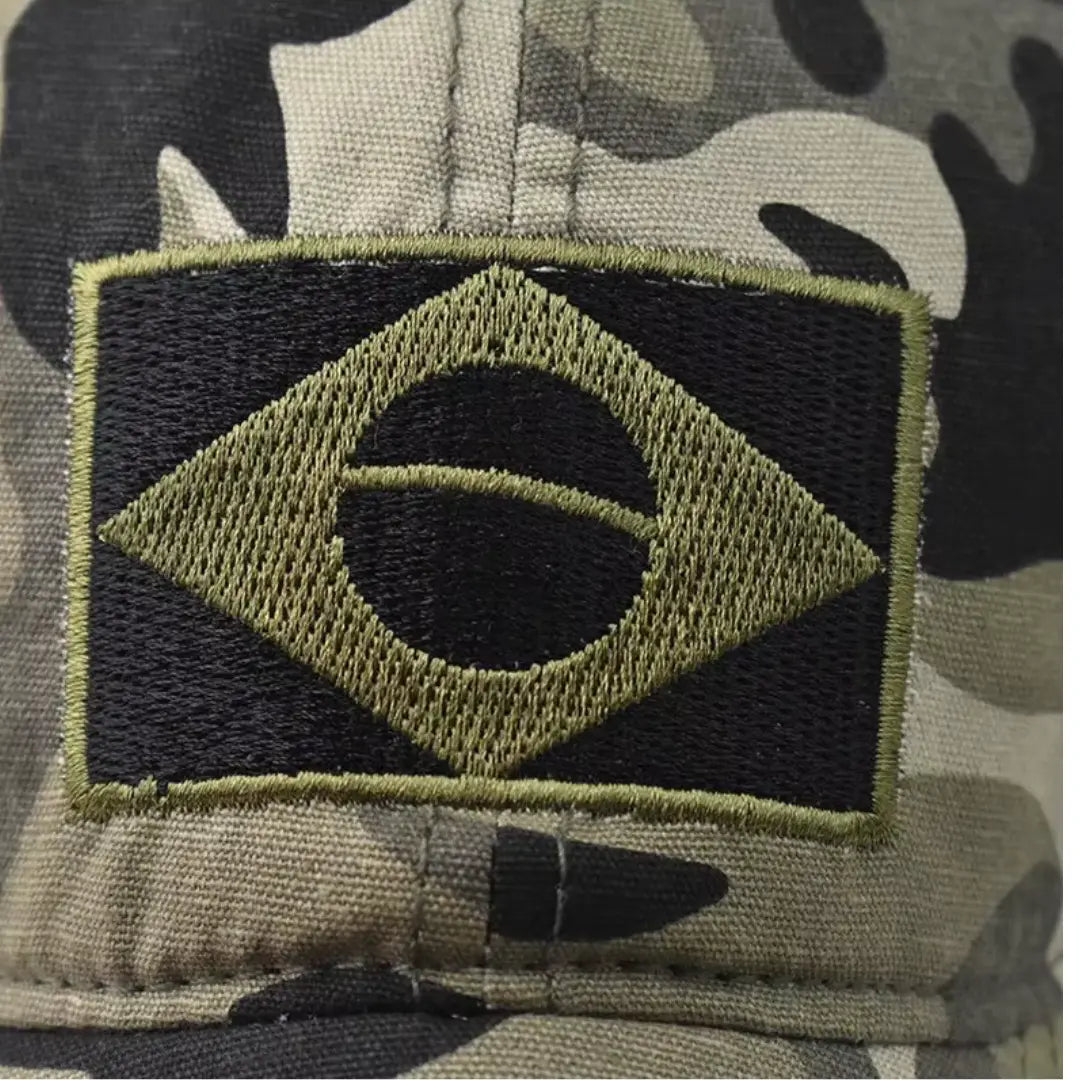 Boné Masculino Aba Curva Brasil