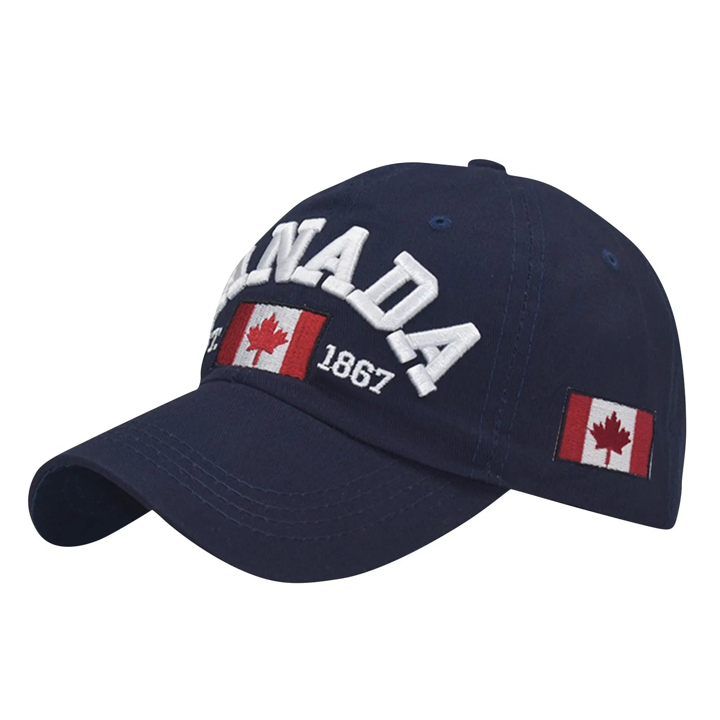 Boné Masculino Aba Curva Canadá