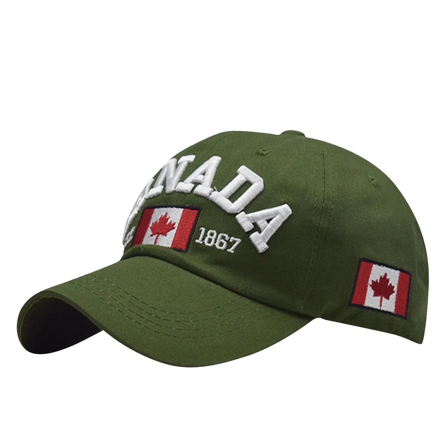 Boné Masculino Aba Curva Canadá