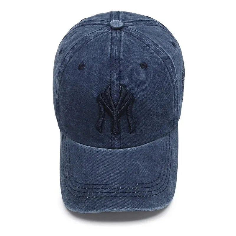 Boné Masculino Aba Curva NY Washed