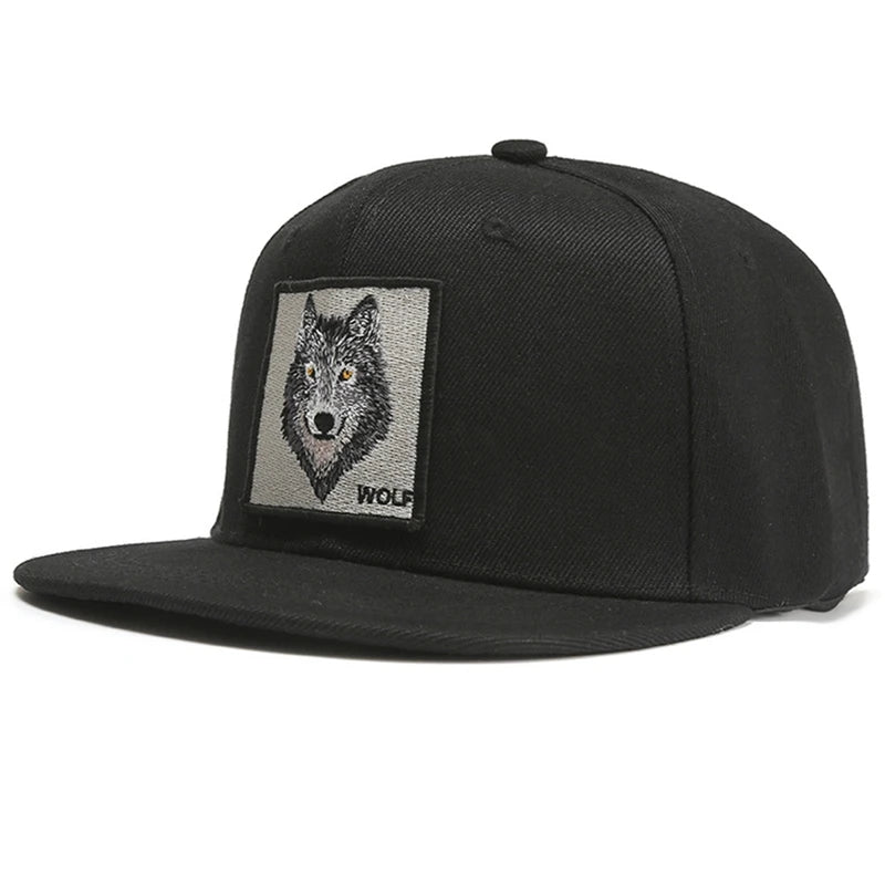 Boné Masculino Aba Reta Wolf