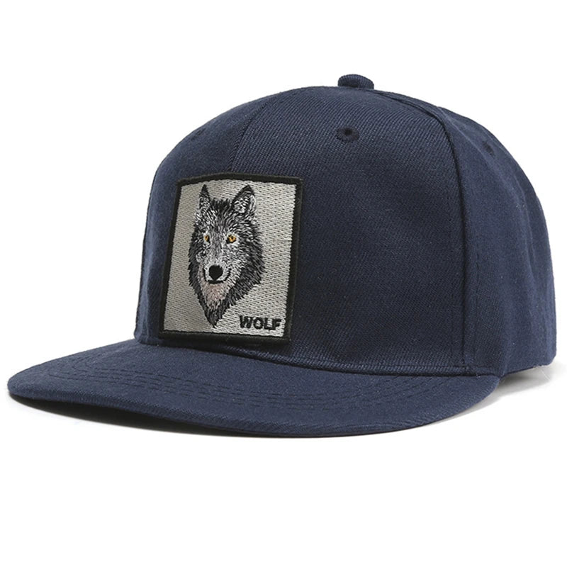 Boné Masculino Aba Reta Wolf