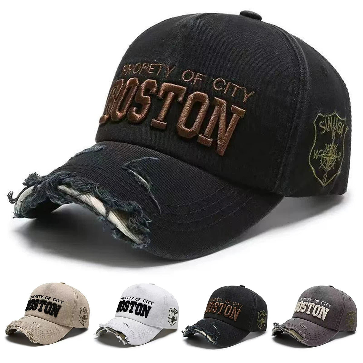 Boné Masculino Aba Curva Boston City