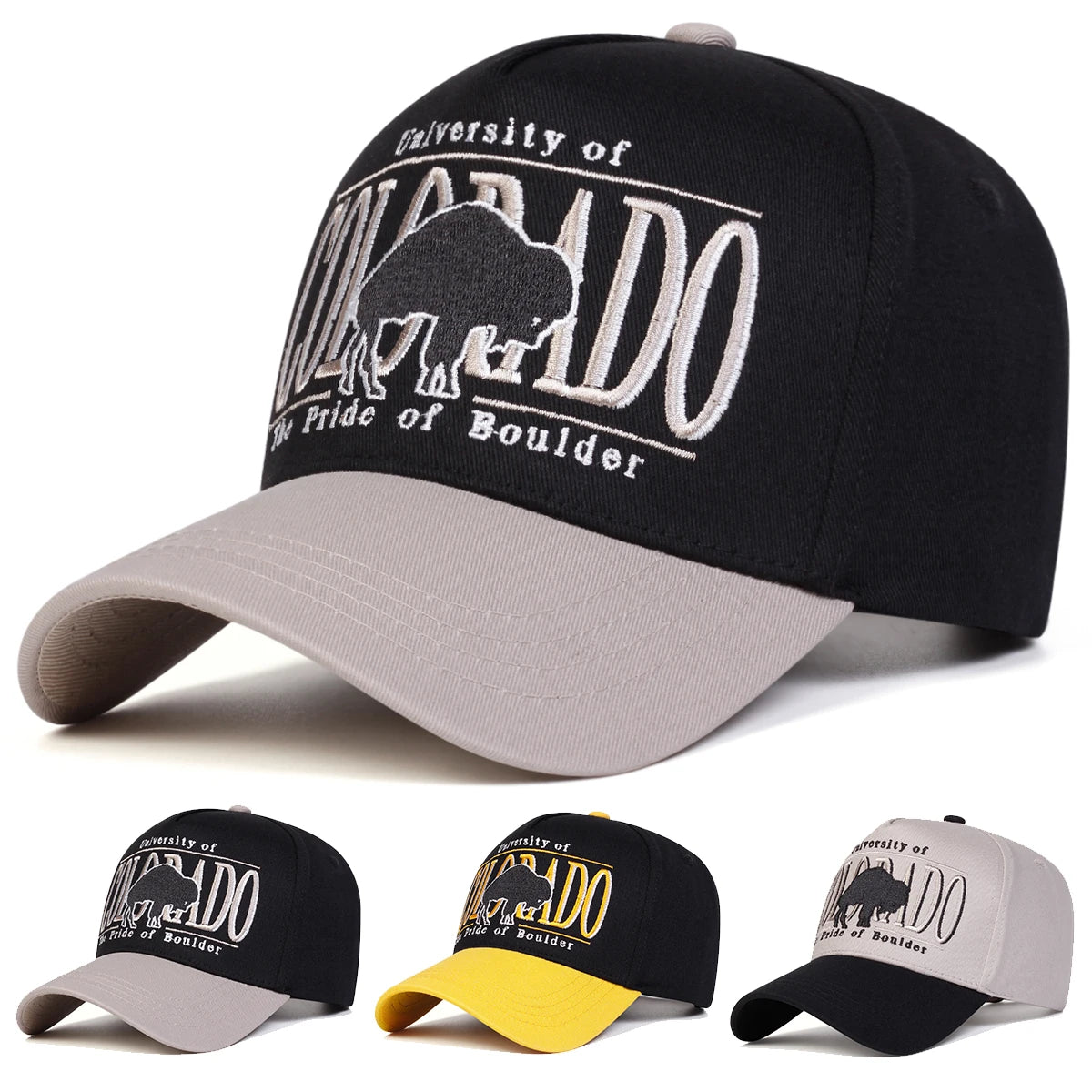 Boné Masculino Aba Curva Colorado