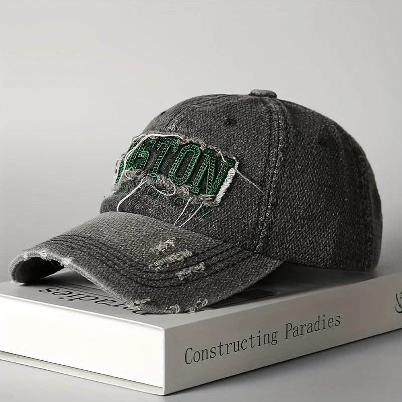Boné Masculino Aba Curva Destroyed Boston