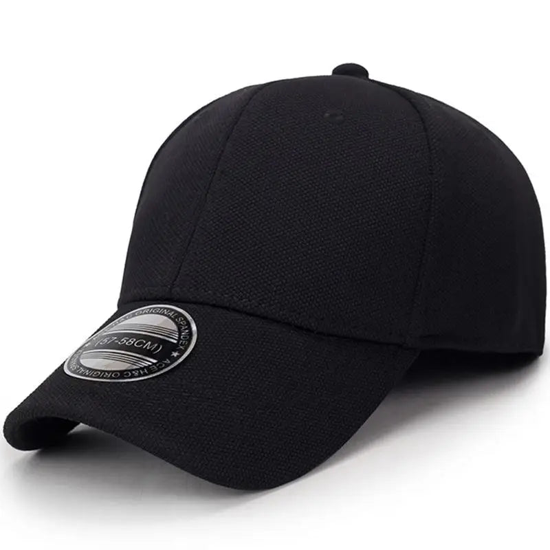 Boné Masculino Aba Curva Fechado Liso Basic