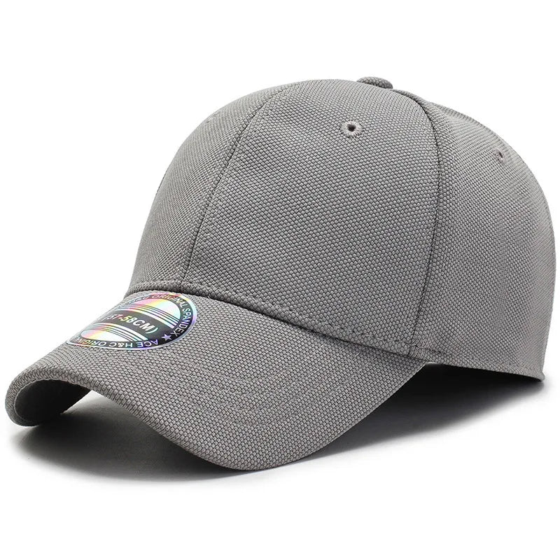 Boné Masculino Aba Curva Fechado Liso Basic