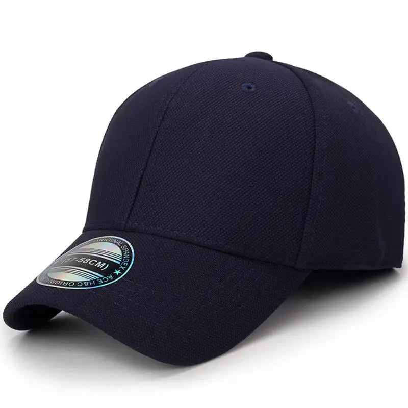 Boné Masculino Aba Curva Fechado Liso Basic