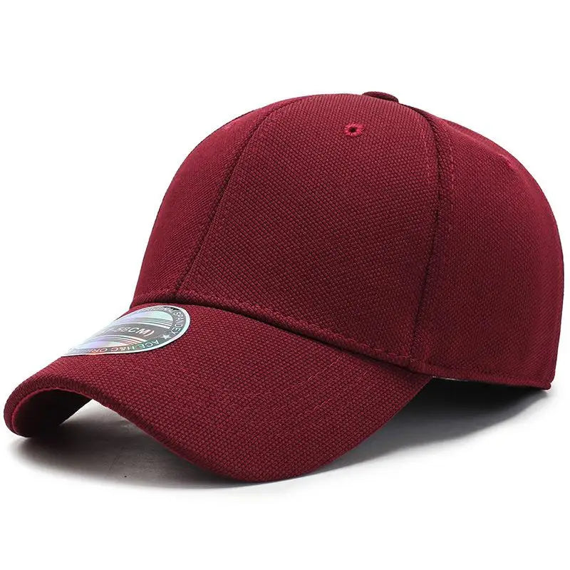 Boné Masculino Aba Curva Fechado Liso Basic