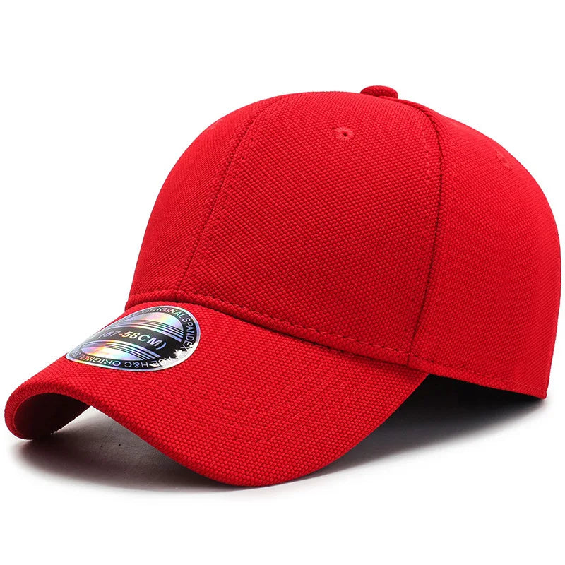 Boné Masculino Aba Curva Fechado Liso Basic