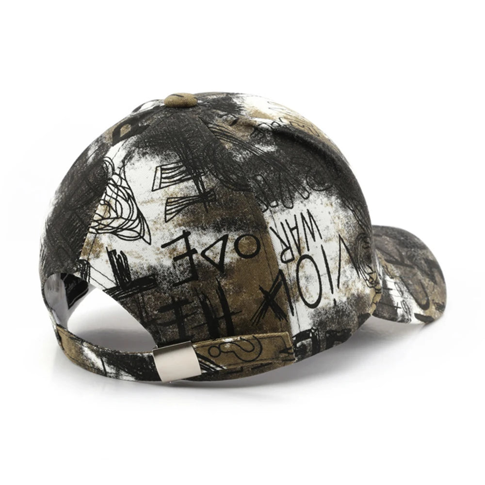 Boné Masculino Aba Curva Graffiti