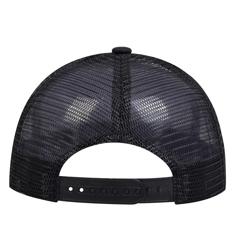 Boné Masculino Aba Curva Mesh Chicago