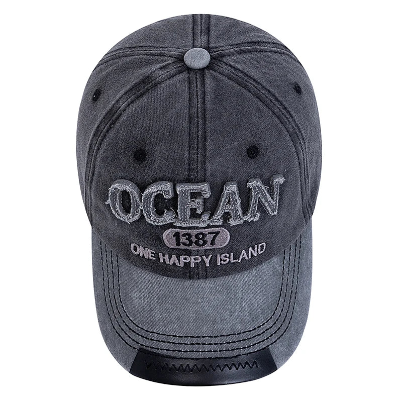 Boné Masculino Aba Curva Ocean