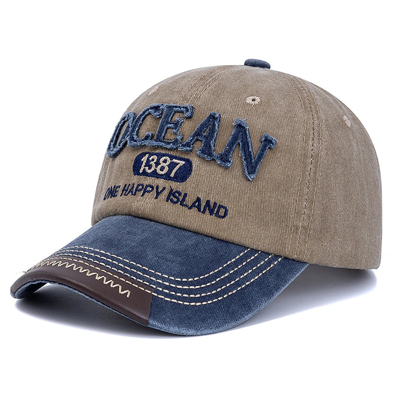 Boné Masculino Aba Curva Ocean