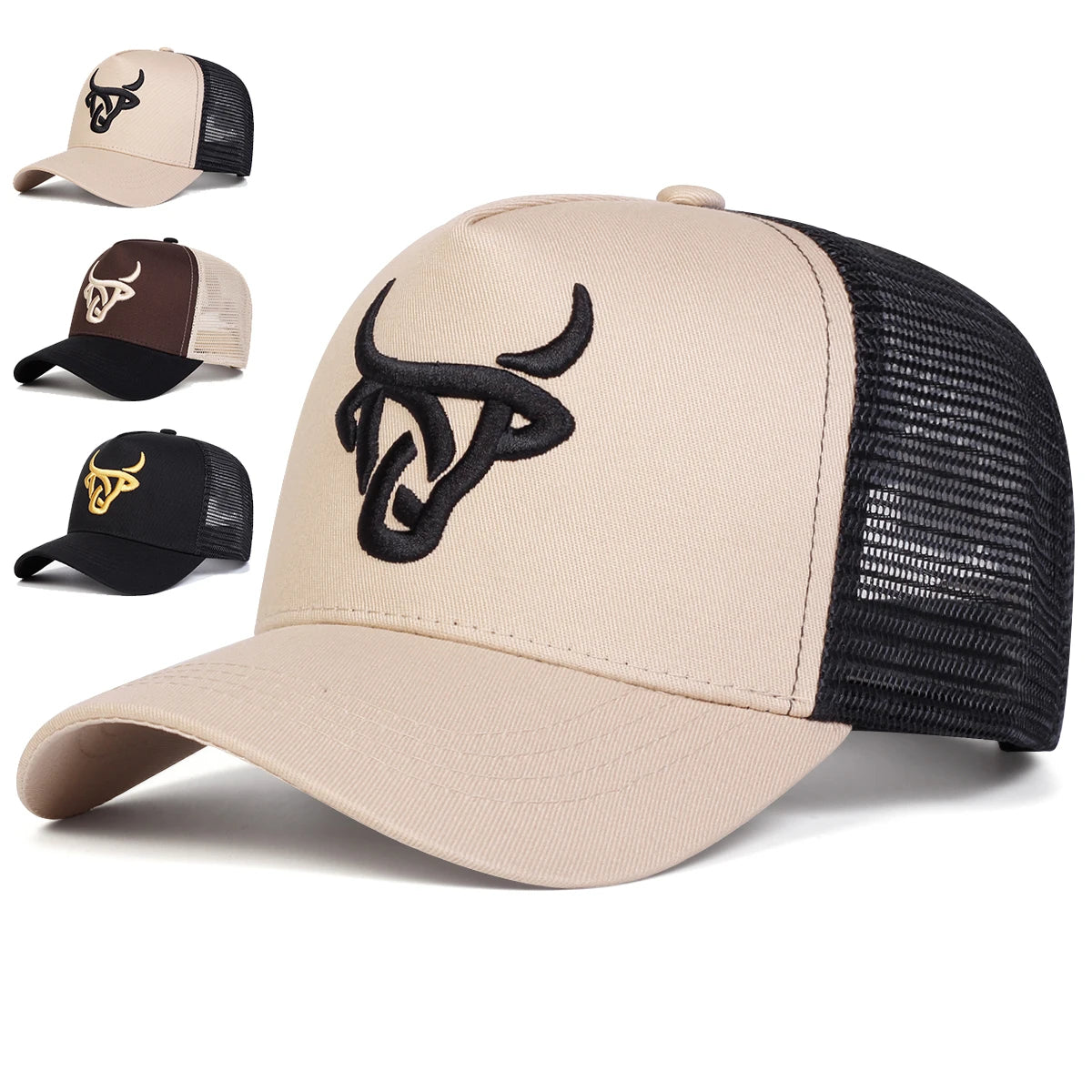 Boné Masculino Aba Curva Ox