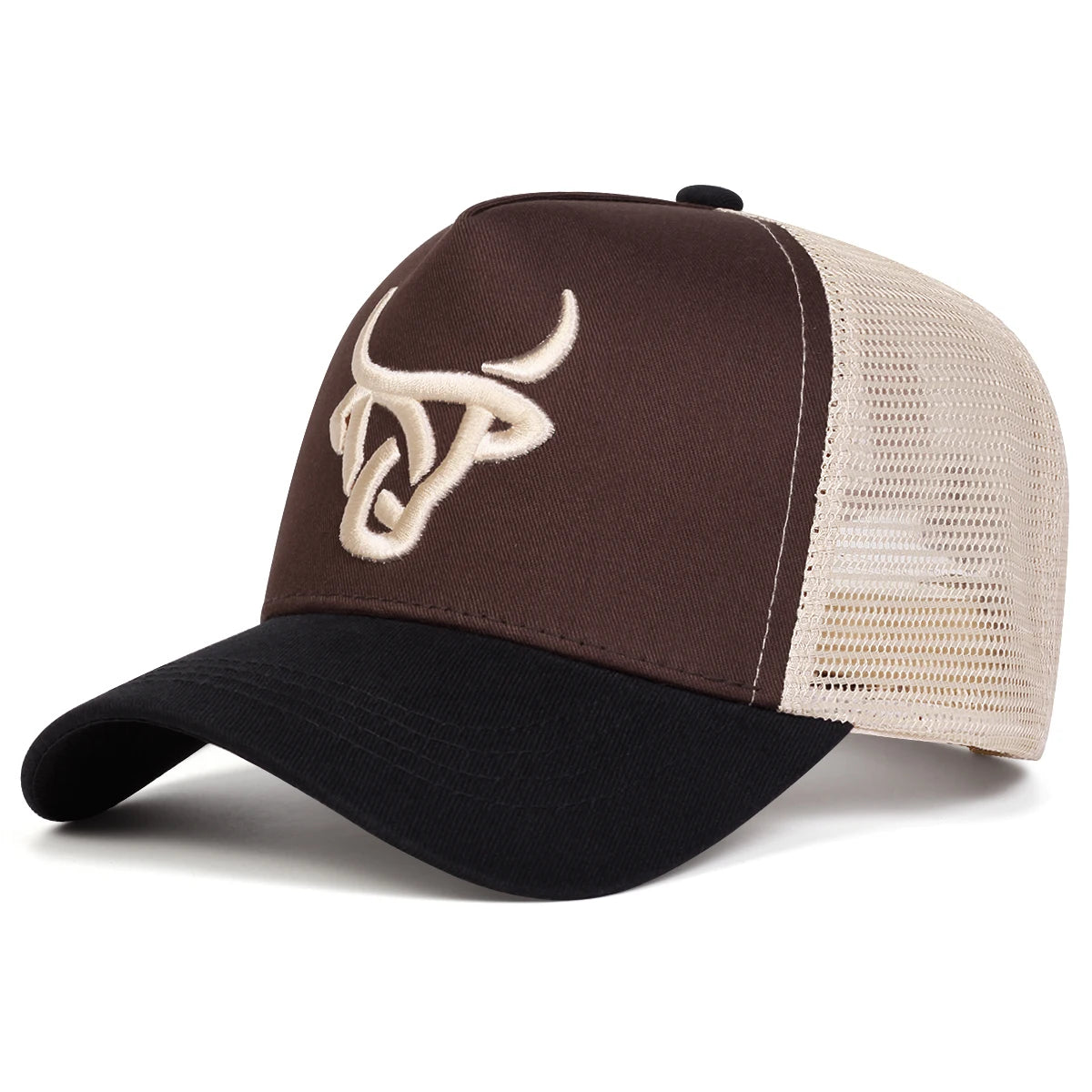 Boné Masculino Aba Curva Ox