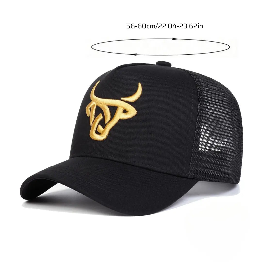 Boné Masculino Aba Curva Ox