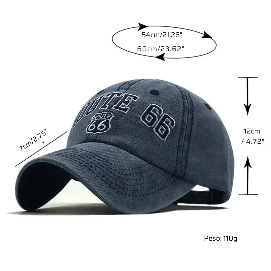 Boné Masculino Aba Curva Route 66